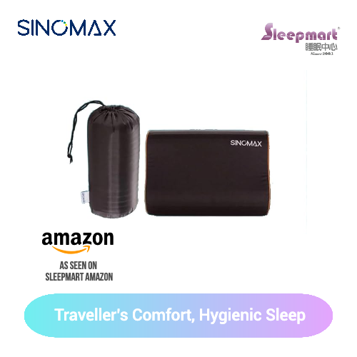 SINOMAX Rollable Contour Travel Pillow